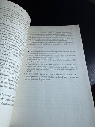 Hábitos atómicos: Cambios pequeños, resultados ...