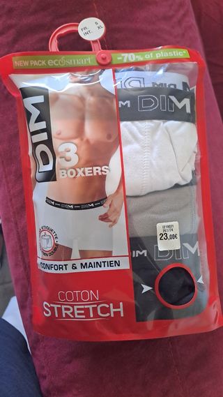 Pack 3 Calzoncillos Dim Talla XL