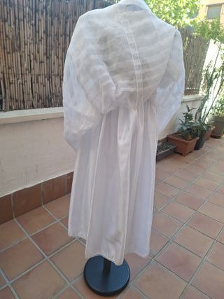 Vestido de comunión niña blanco
