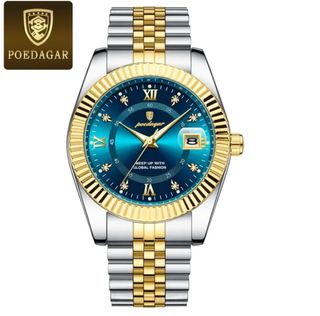 Reloj de Hombre dorado plateado premium NUEVO ⌚