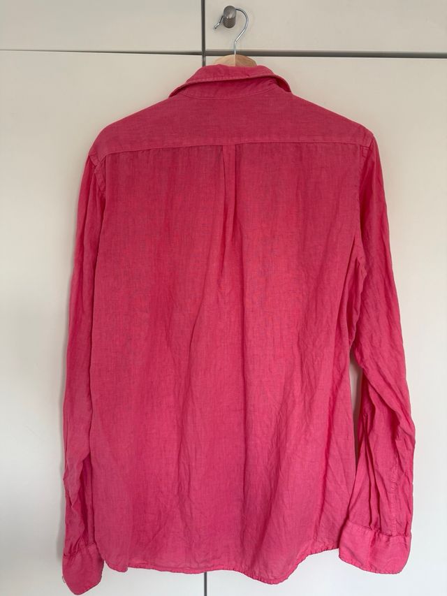 Camisa El Ganso Lino Rosa Talla M