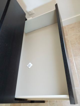 Cassettiera nera Ikea