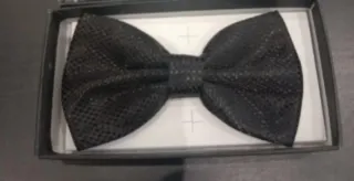 Pajarita Negra Elegante