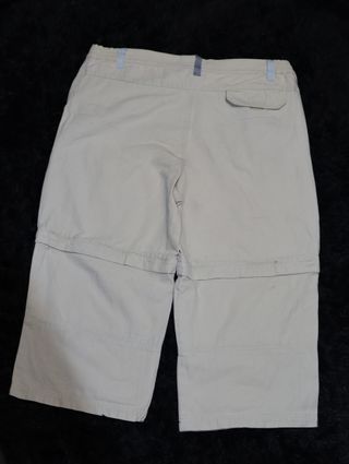 Pantalón Corto Convertible Adidas Beige Talla 42