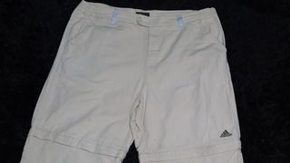 Pantalón Corto Convertible Adidas Beige Talla 42