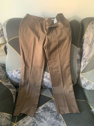 Pantalón de vestir hombre marrón