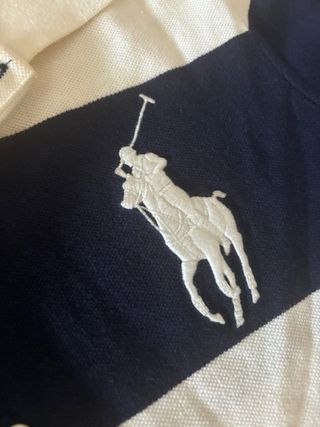Vestido Polo Ralph Lauren Rayas Azul/Blanco