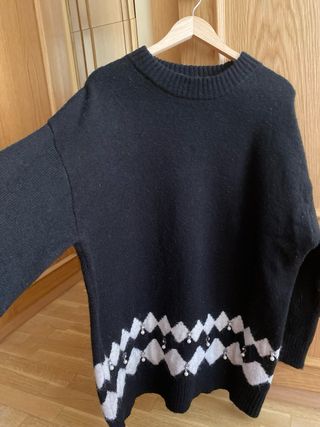 Jersey/Vestido H&M Lana Alpaca Talla XL