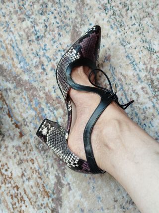 Zapatos Martinelli Tacon Serpiente