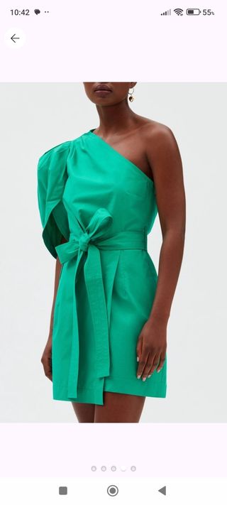 Vestido Claudie Pierlot verde