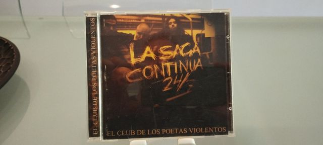 CD La Saga Continua 24/7 El Club de los Poetas Vio