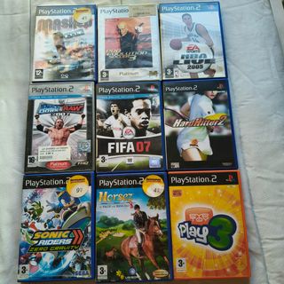 Lote 9 Juegos PlayStation 2 PS2