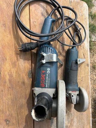 Amoladora Bosch Radial Pequeña y Grande