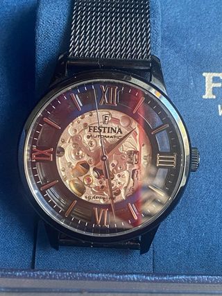 Reloj Festina Automático Esqueleto 