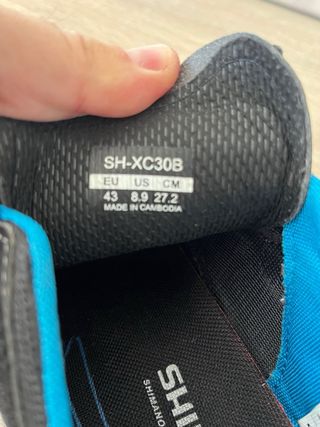 Zapatillas Ciclismo SHIMANO XC30 Automáticas T43