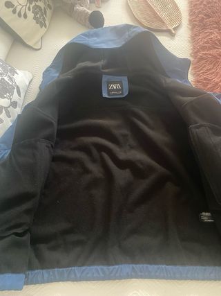 Cazadora Zara niño azul 13-14 años