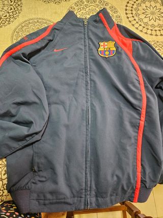 Chándal Oficial F.C. Barcelona Nike Azul/Rojo