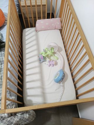 Cuna de madera