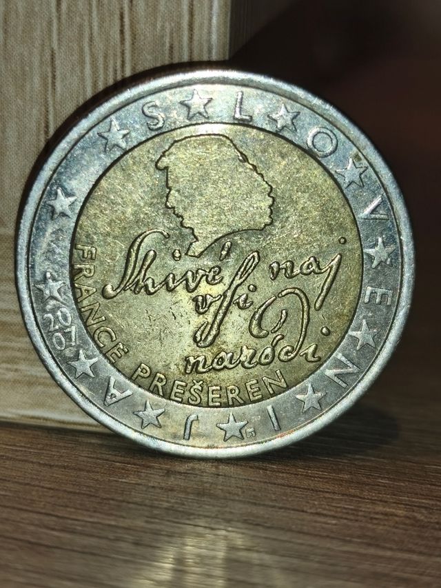 Monete commemorative della Slovenia «France Preseren»