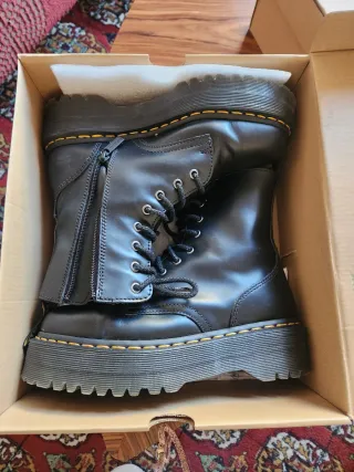 Botas Dr. Martens Plataforma Negras Talla 40