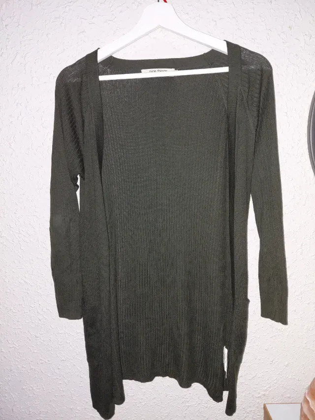 Cárdigan Nice Things punto fino