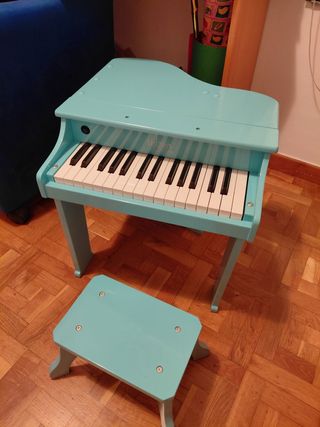 Piano de cola infantil azul