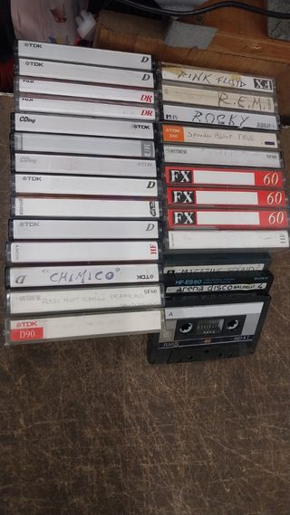 Cassette audio registrate