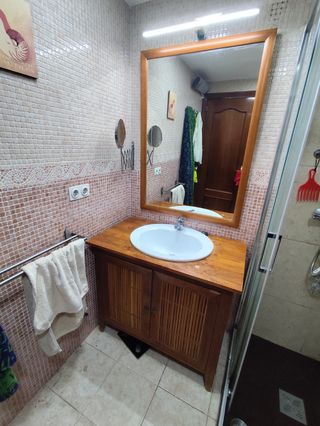 Mueble de lavabo teka maciza