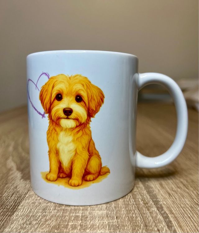 Taza personalizada de su perro con nombre