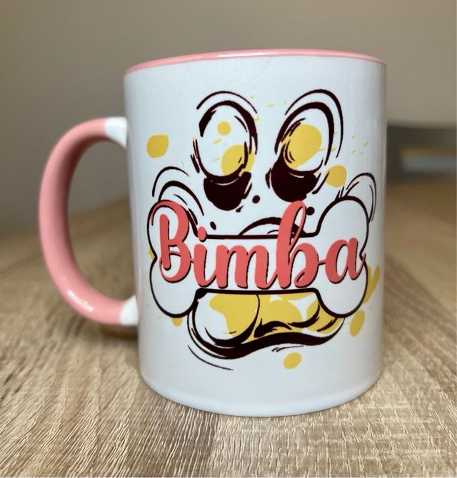 Taza personalizada de su perro con nombre
