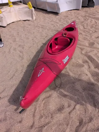 Kayak Dagger Rojo Río y Mar