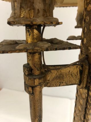 Lámpara antigua de mesa