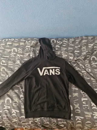 Sudadera Vans Negra Adolescente