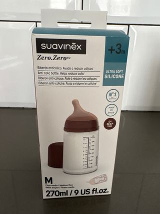 7 Biberones Suavinex Zero Zero 

