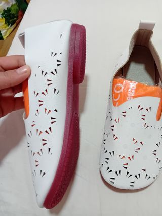 Zapatillas blancas talla 36