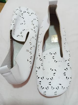 Zapatillas blancas talla 36