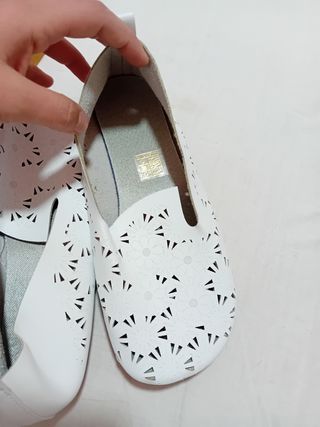 Zapatillas blancas talla 36