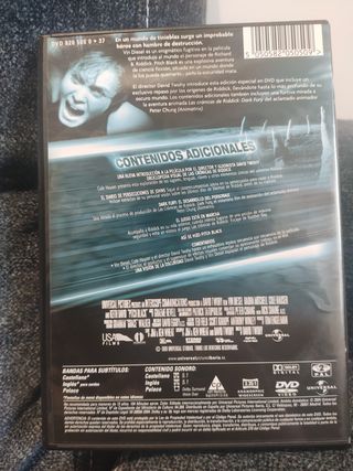 DVD Pitch Black Edición Especial