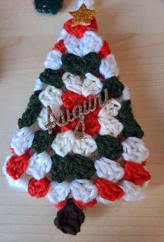 Segnaposto/Chiudi Pacco Natalizi Fatti a Mano