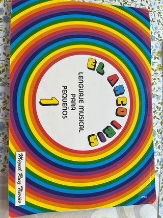 libro arco iris 1 para pequeños 