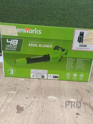  Greenworks Soplador de hojas inalámbrico