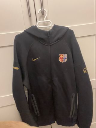 Sudadera Nike Tech Fleece Barça Negra