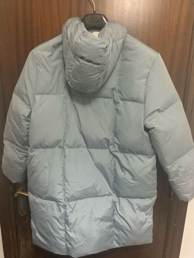 Campera acolchada azul