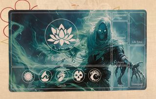 Tapete commander cartas Magic Gathering espectro