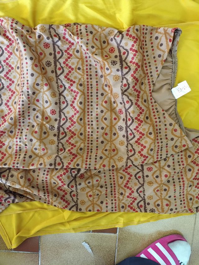 Disfraz Tribal Africana Niña Talla 7-9