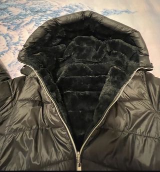 Piumino Cannella nero L/X reversibile 