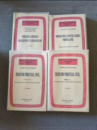Derecho Procesal Civil, tribunales y prácticas