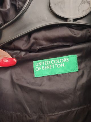 Giubbotto imbottito United Colors of Benetton nero