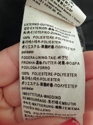 Giubbotto imbottito United Colors of Benetton nero