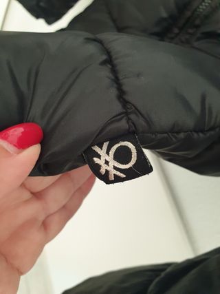 Giubbotto imbottito United Colors of Benetton nero